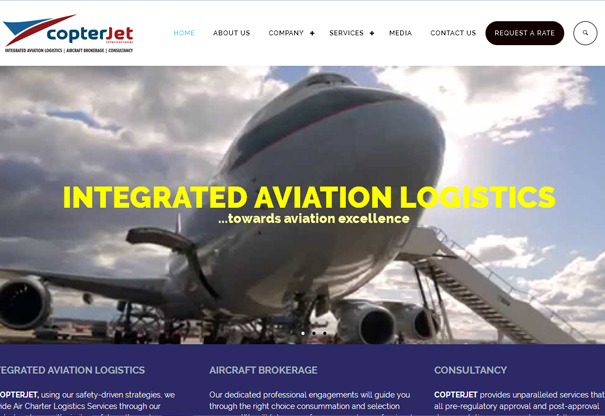 Copterjet Nigeria Website