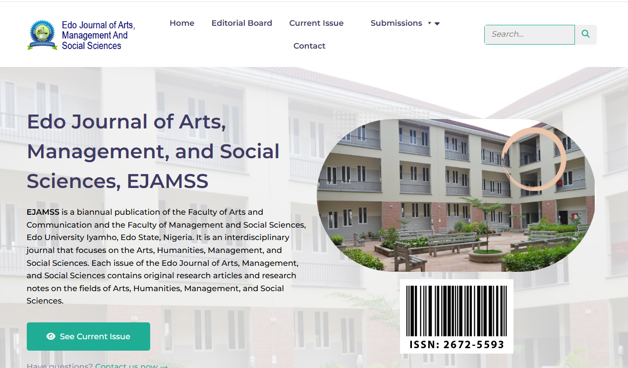 EJAMSS Journal Website